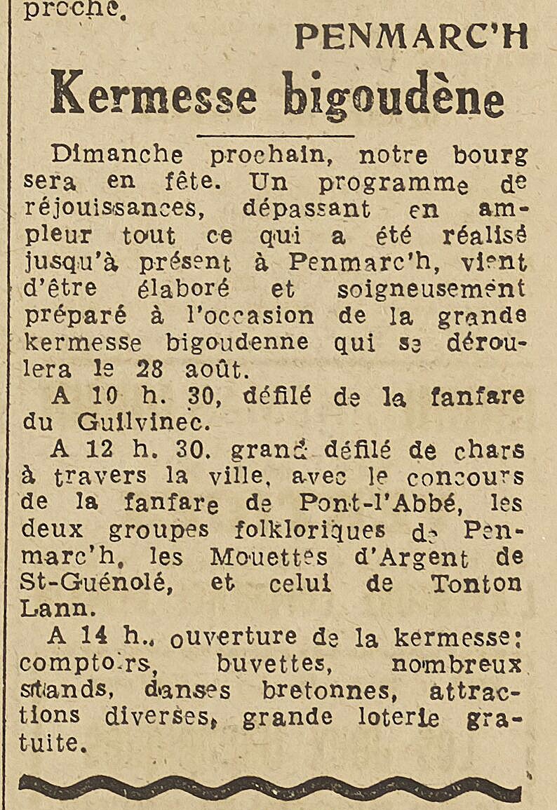 Télégramme du 26 Août 1949