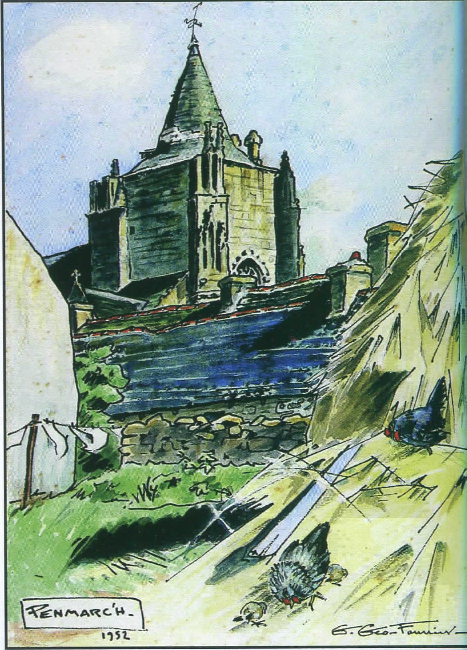 La tour Saint-Nonna, Penmarc'h