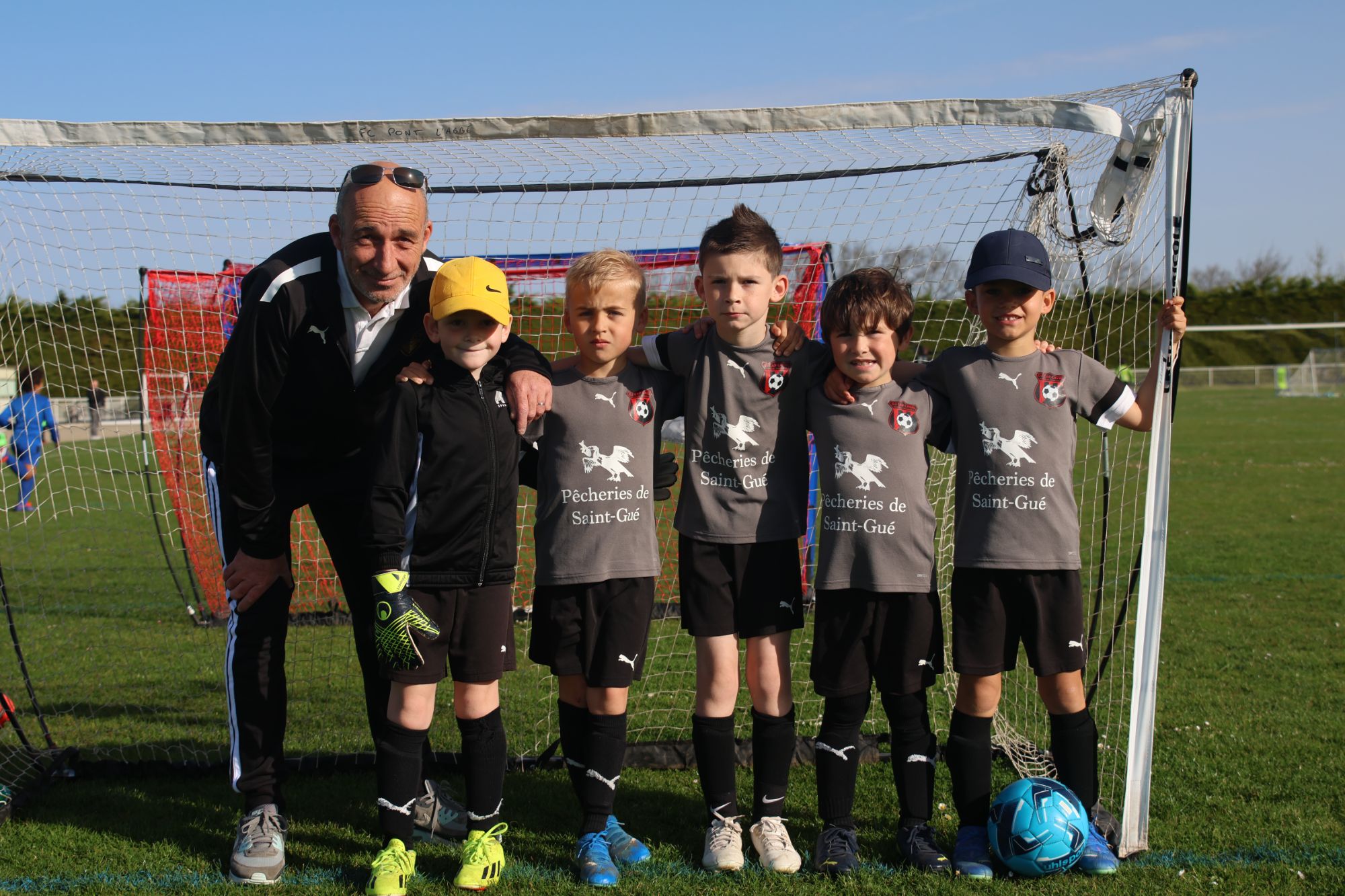 Coach Steven et sa team