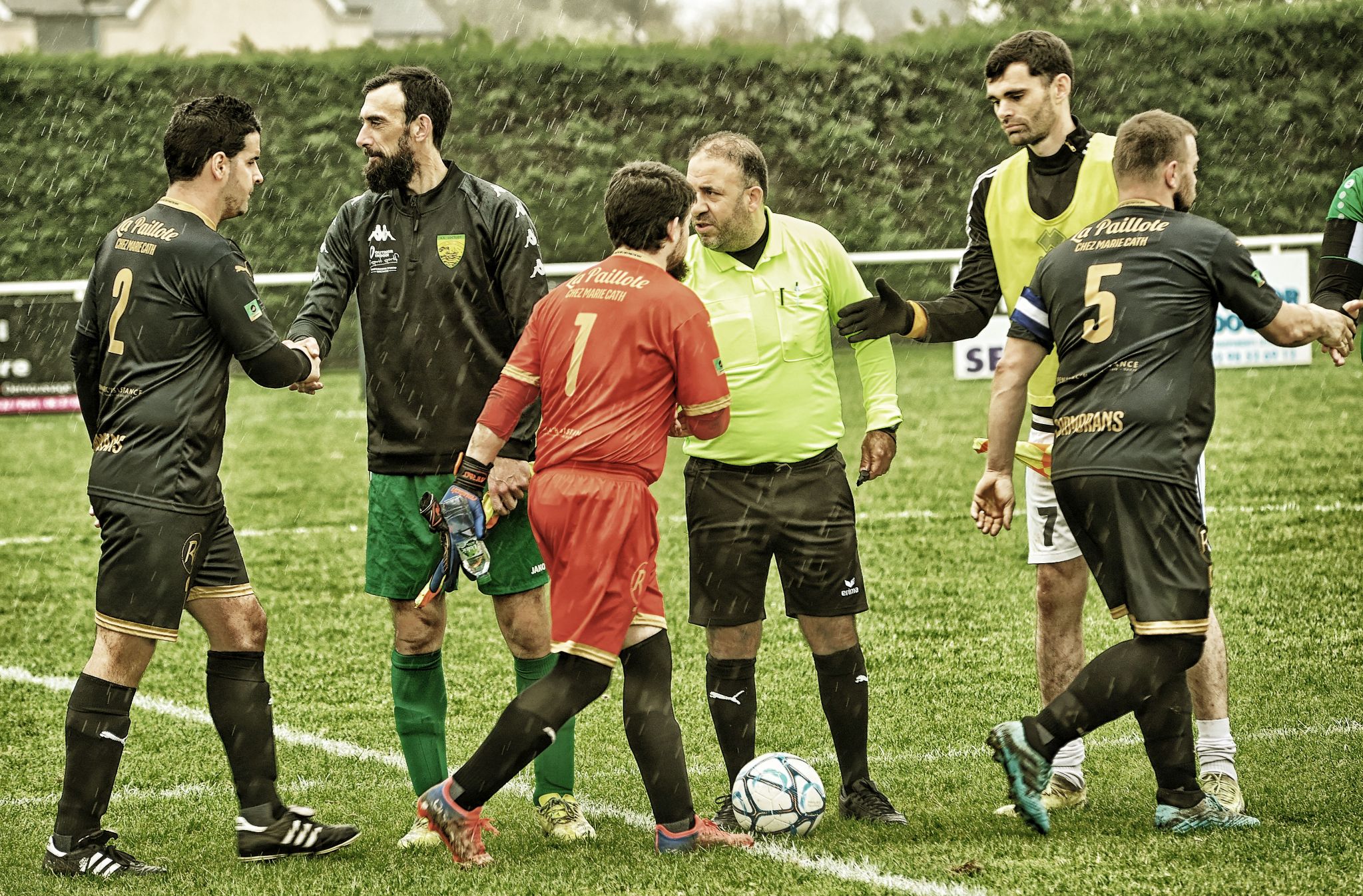 Serrage de paluches....