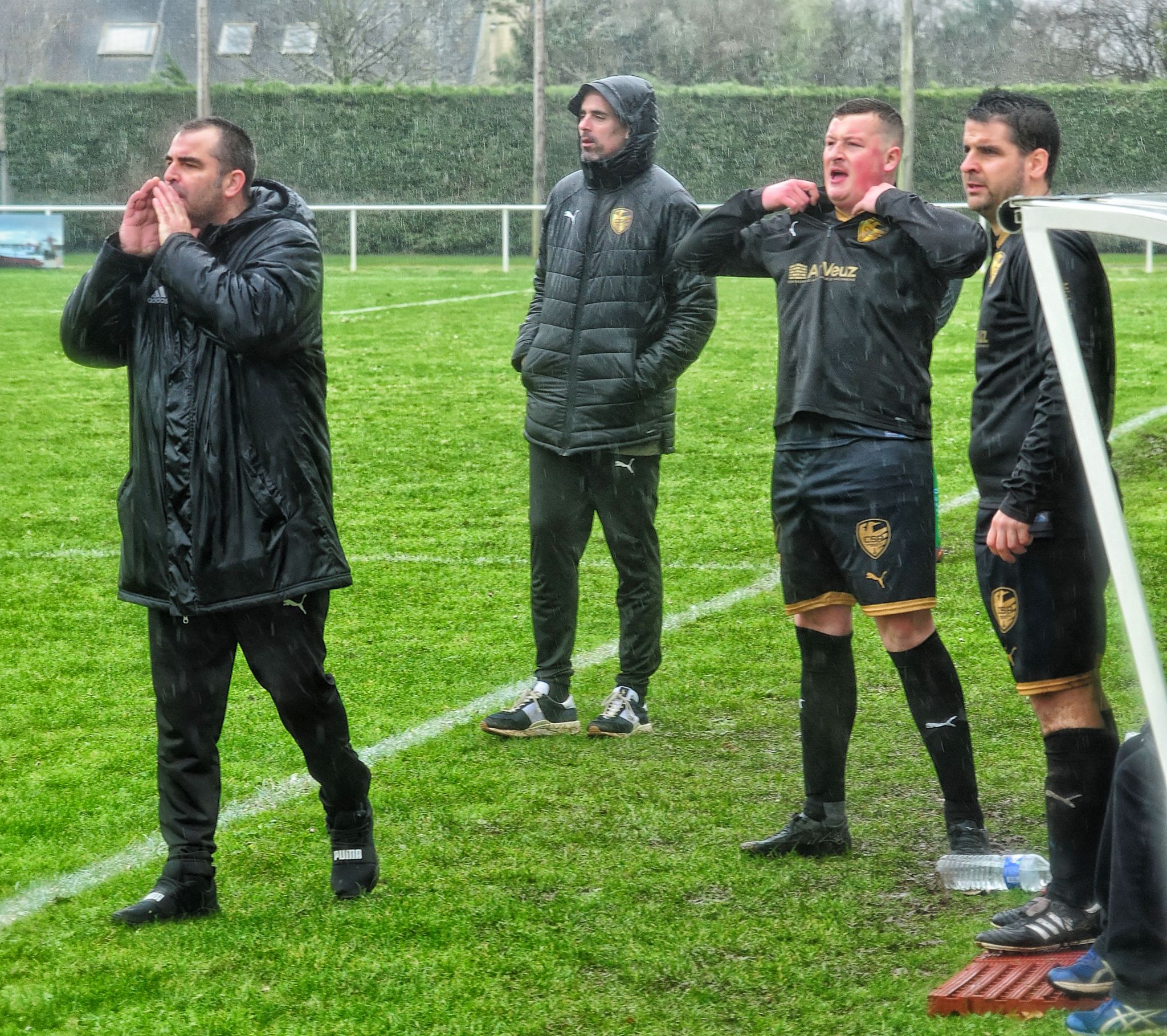 Entrée des artistes.... Théo QUEFFELEC et Kev SOURON