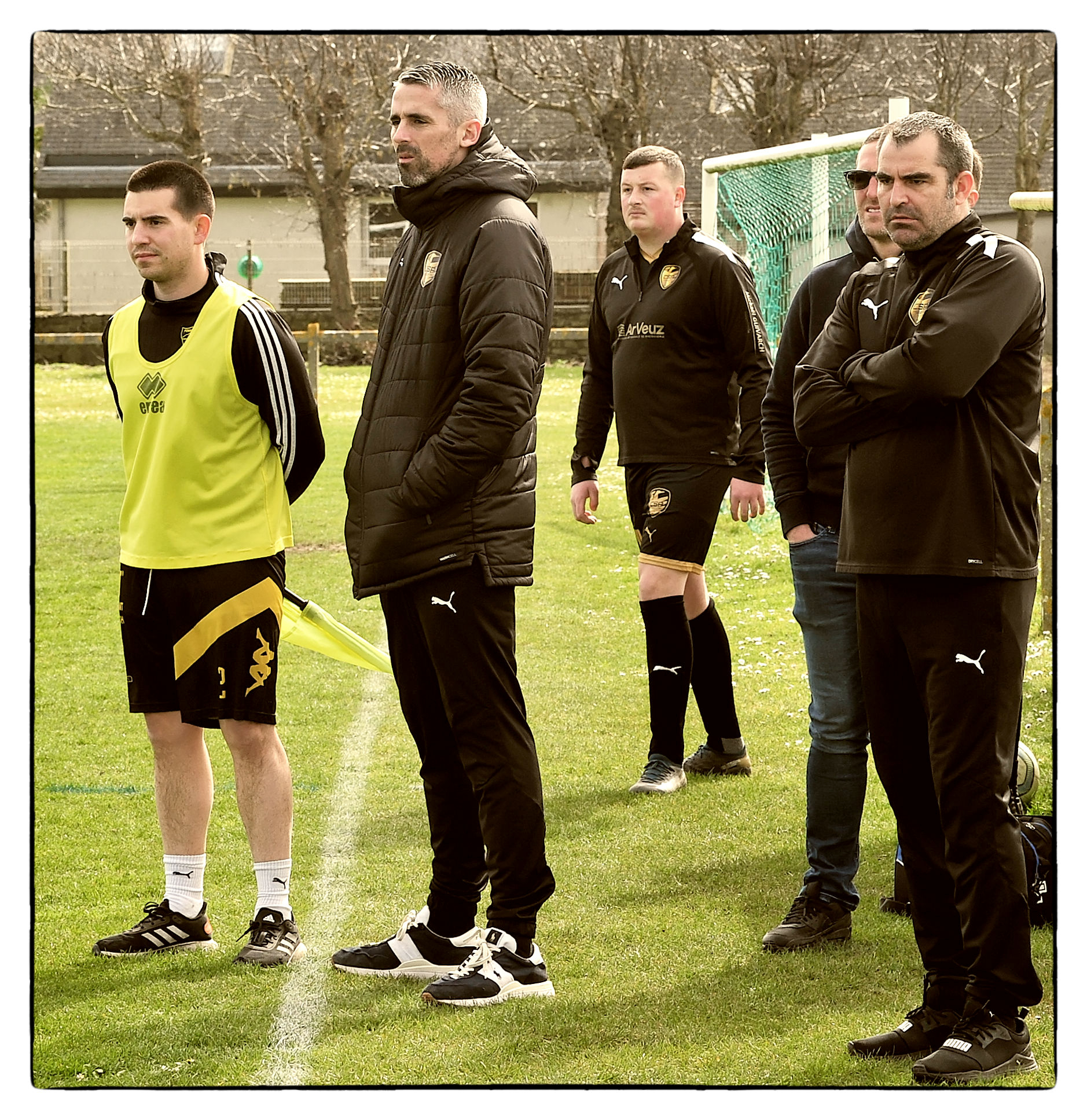 Alexy GABORI, Kev LE CORRE, Théo QUEFFELEC, Yann LOUSSOARN et Nico RHUN