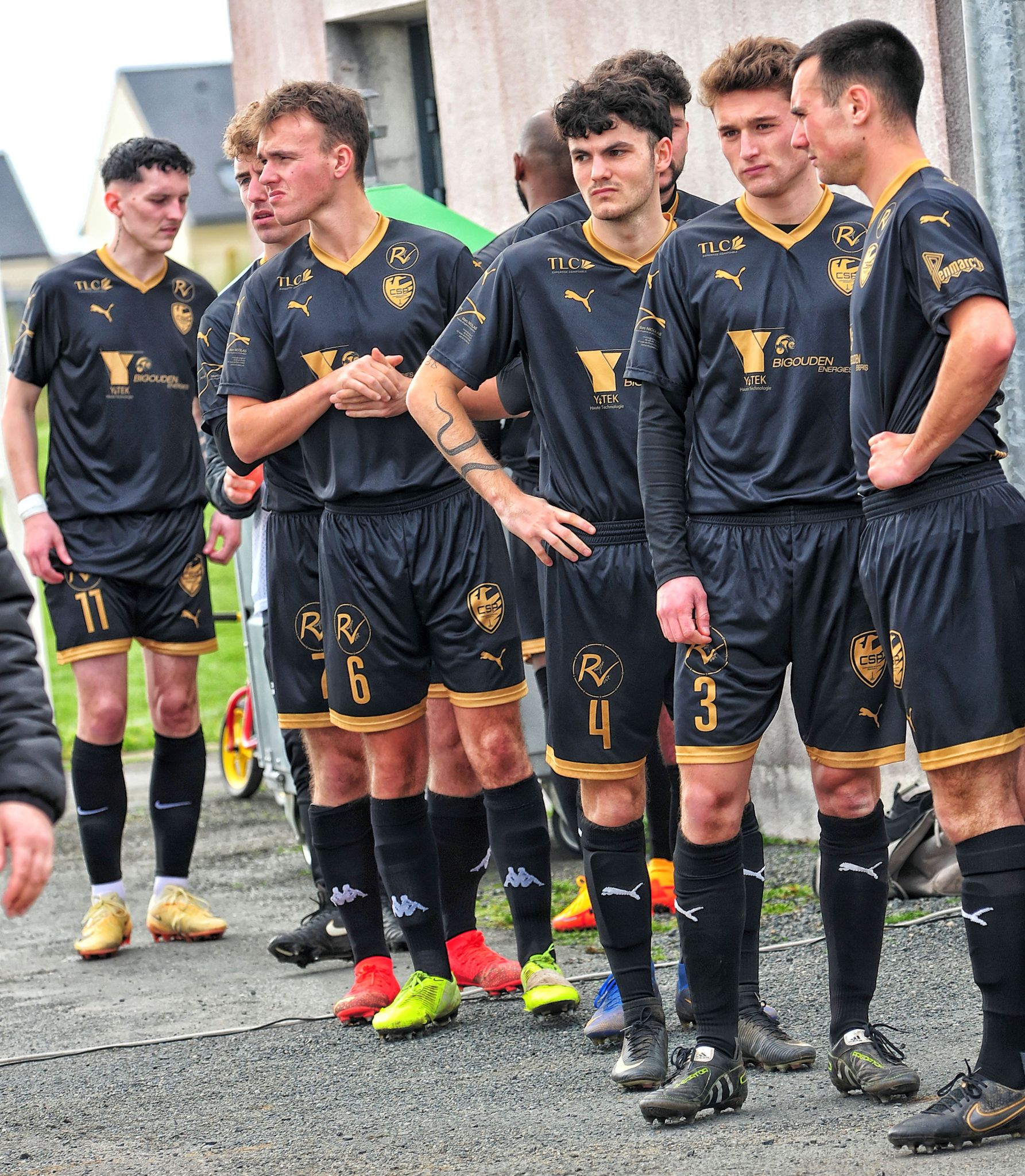 Entrée des artistes de l'équipe A