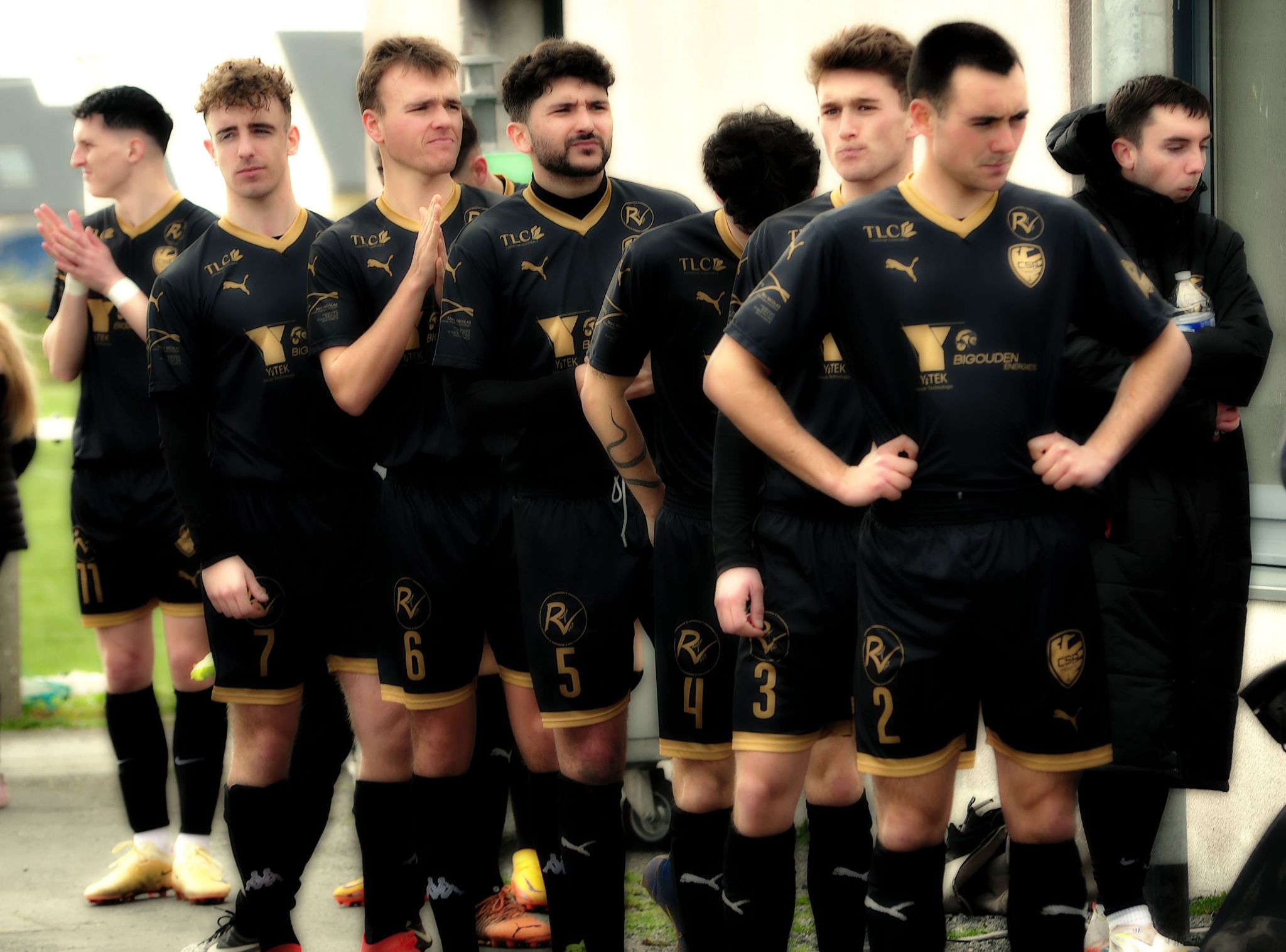 Entrée des artistes de l'équipe A