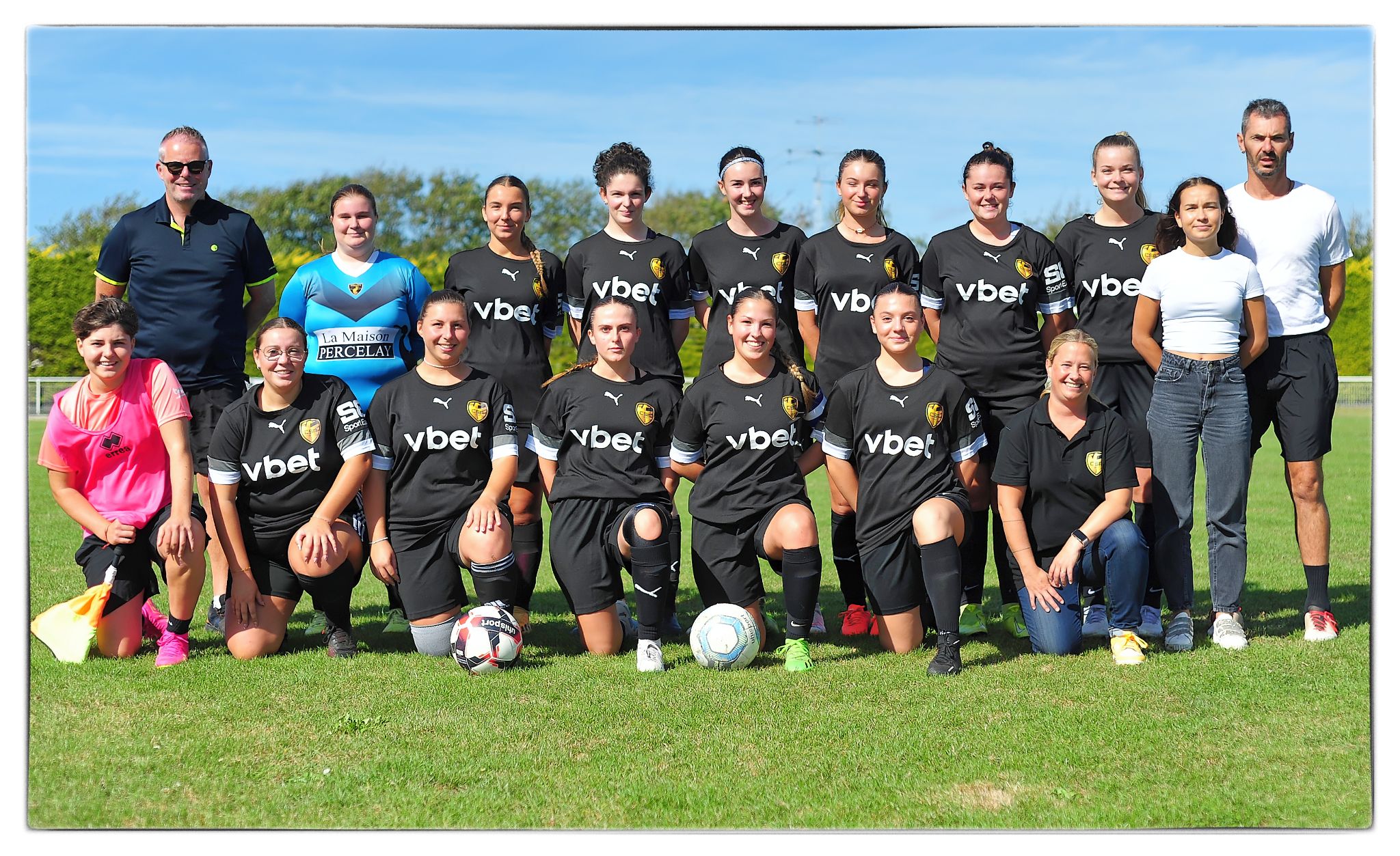 L'équipe seniors féminines 23-24 des Cormorans Sportifs de Penmarc'h