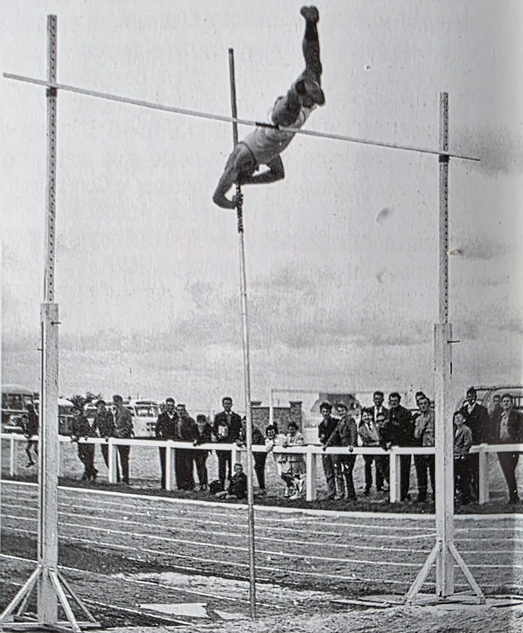Inauguration de la piste (Jos Péron) en 1961